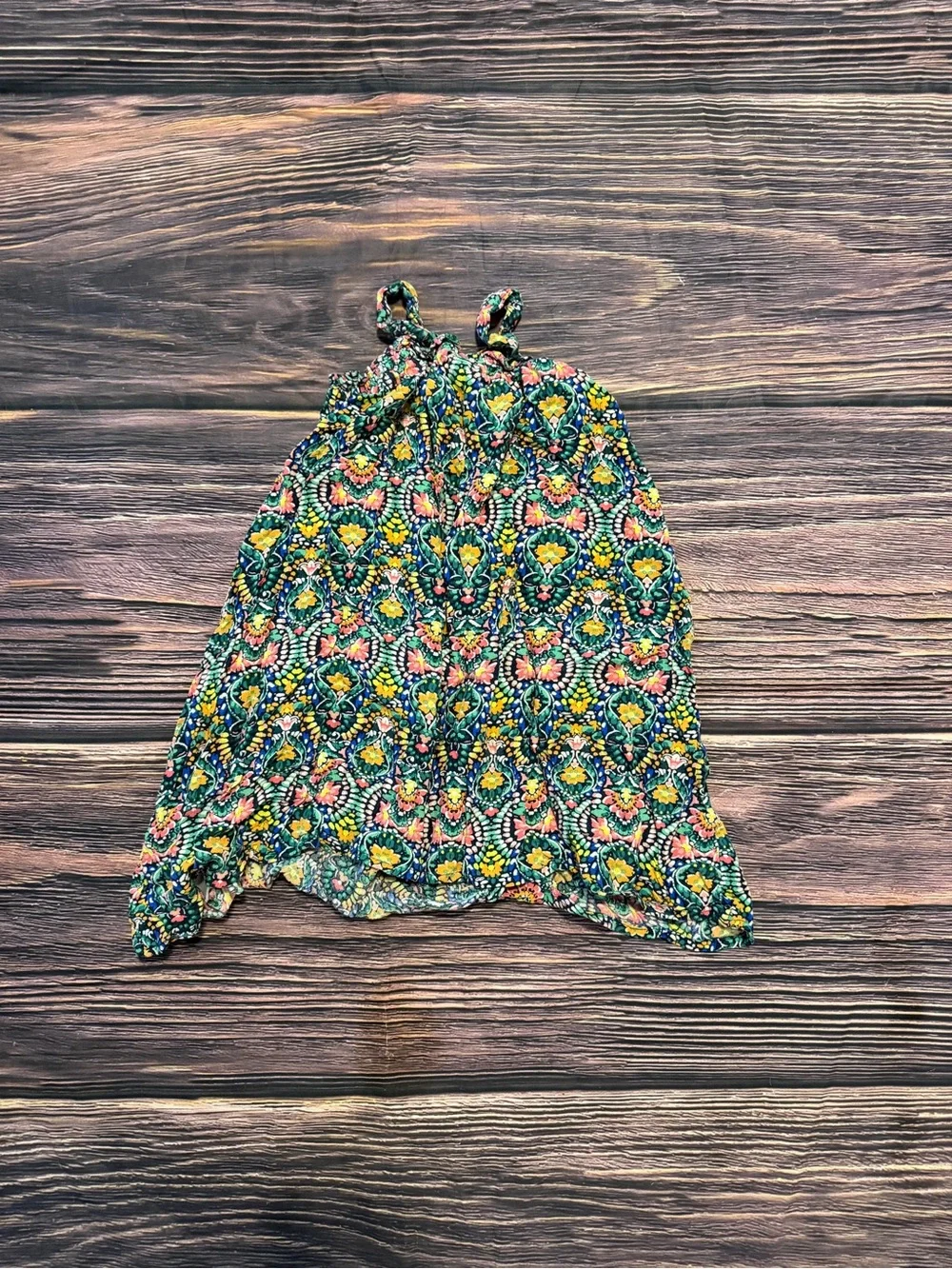 Girls Floral Swing Dress Size 4T